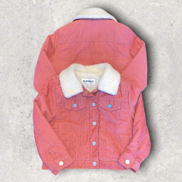 Girls Old Navy Sherpa-Lined Corduroy Jacket, 3T (priced individually) - Picture 8 of 9
